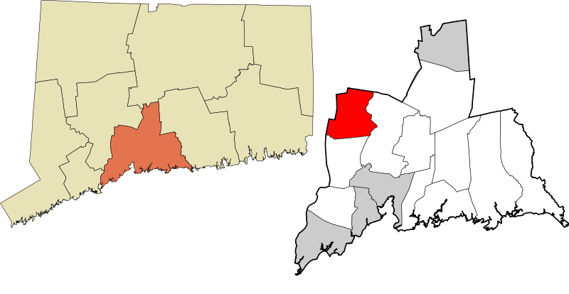 File:South Central Connecticut incorporated and unincorporated areas Bethany highlighted.svg