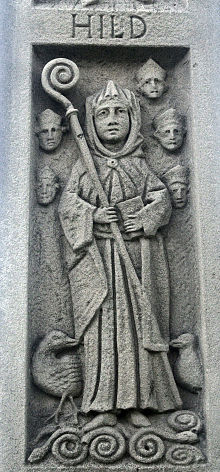 St Hilda ammonites memorial.jpg