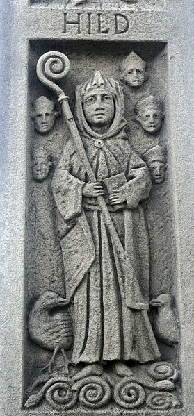 File:St Hilda memorial ammonites.jpg