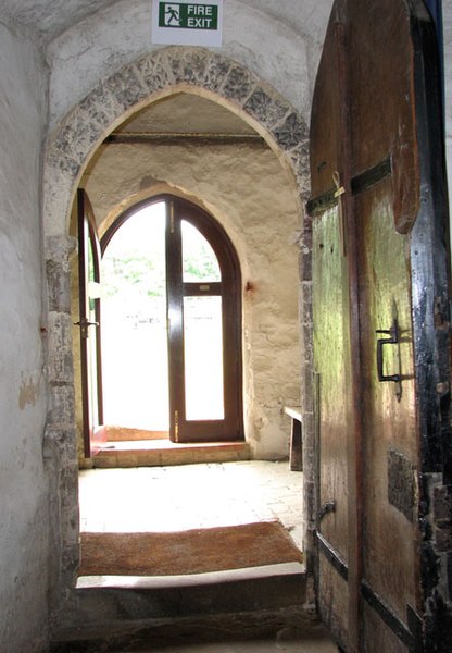 File:St Peter's church in Easton - Norman doorway (interior view) - geograph.org.uk - 1903665.jpg