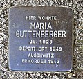 Stolperstein für Maria Guttenberger, Römmelgasse 8, Schorndorf.JPG