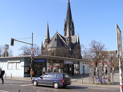 So kommt man zu U Bahnhof Südstern mit den Öffentlichen - Mehr zum Ort Hier