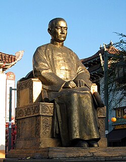 <span class="mw-page-title-main">Statue of Sun Yat-sen (Los Angeles)</span> Statue in Los Angeles, California, U.S.