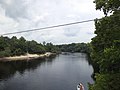 Suwannee River nb from Frank R. Norris Bridge