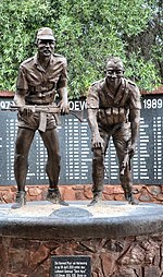 Memorial Koevoet no Monumento Voortrekker, Pretória