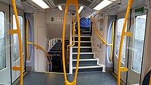 Stairwell Sydney Trains 'Millennium' Train 20150124 175516.jpg