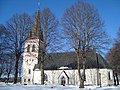 Svenska: Tärna kyrka, Sala kommun, Sverige. This is a photo of an ecclesiastical monument in Sweden, number 21300000004790 in the RAÄ buildings database.