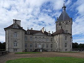 O castelo em Talmay