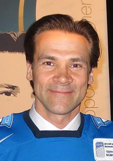 Teppo Numminen Finnish ice hockey player