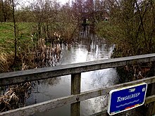 The Tongelreep as it passes through the village of Aalst. The Tongelreep stream 2016.jpg