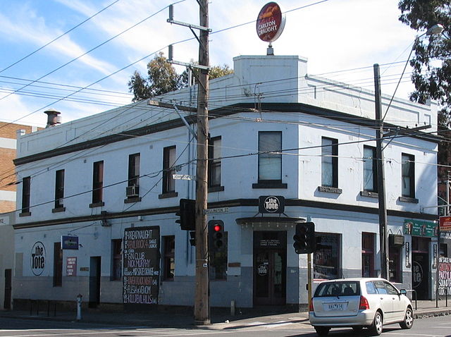 The hotel and music venue The Tote is considered an icon of Melbourne's rock and roll scene.