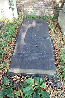 The grave of Bishop Rowley Hill, Brompton Cemetery, London The grave of Bishop Rowley Hill, Brompton Cemetery, London.JPG