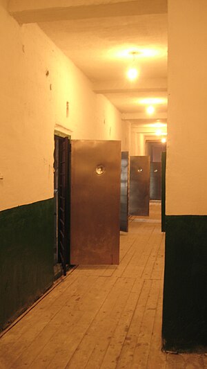 The prison cell at Perm-36 where Stus died on 4 September 1985