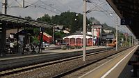 Jenbach: Achenseebahn-Bahnhof