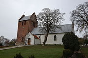 English: Torup church in Halsnæs, Denmark