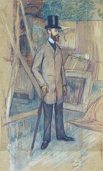 File:Toulouse-Lautrec - Georges-Henri Manuel in the Studio, 1891.jpg