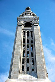 The campanile or bell tower