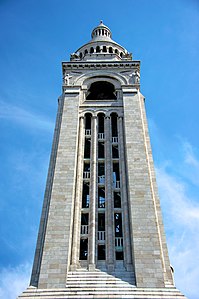 The campanile or bell tower