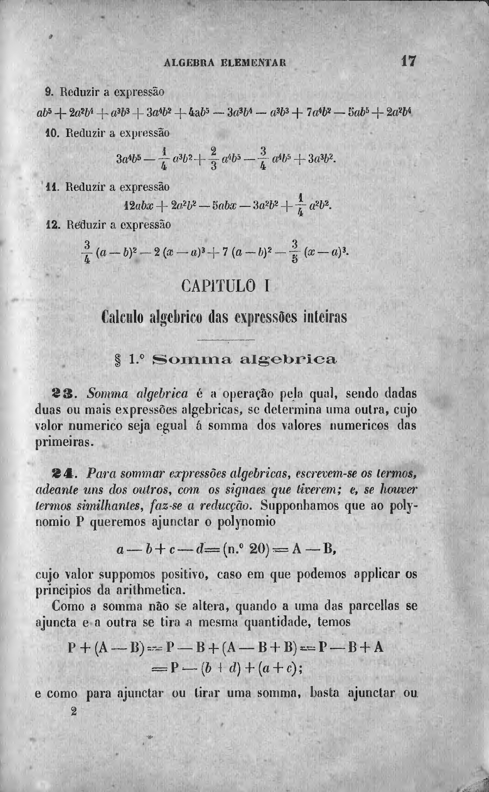 Página:Tratado de Algebra Elementar.djvu/136 - Wikisource