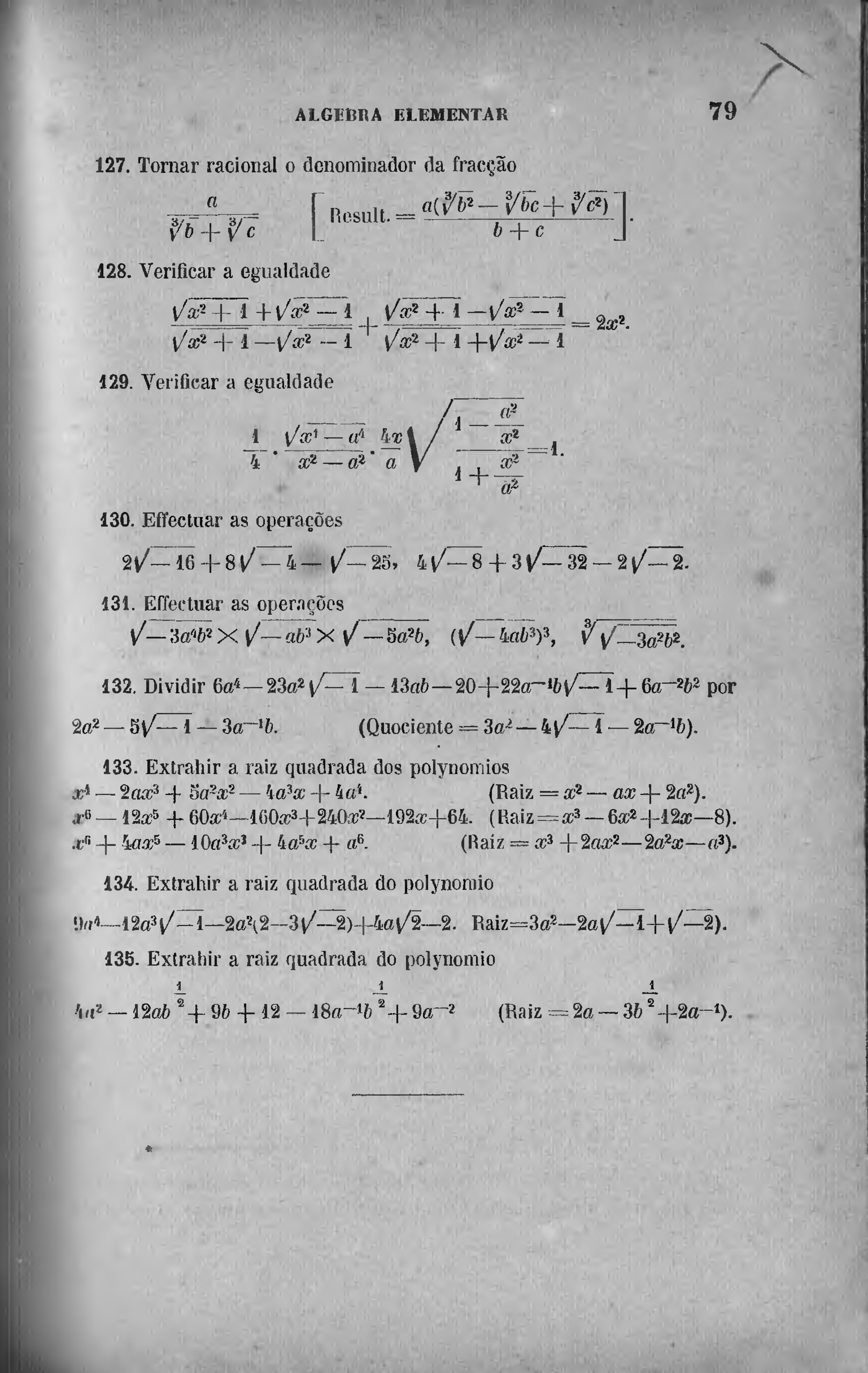 Página:Tratado de Algebra Elementar.djvu/136 - Wikisource