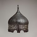 Hełm w kształcie turbanu. Iran, koniec XV wieku. Metropolitan Museum of Art