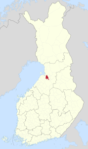 Tyrnävä – Localizzazione