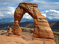 Delicate Arch, un arco natural icónico