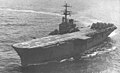 USS Guam underway in 1967.