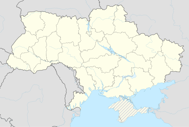 2021–22 Ukrainian Women's League is located in Ukraine