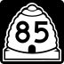 State Route 85 marker