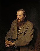 Retrato de Dostoievski, de Vasily Perov, 1872.
