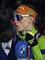 Čeština: Anton Vidmar na Mistrovství světa v biatlonu v Novém Městě na Moravě 2024 English: Biathlon World Cup in Nové Město na Moravě 2024 – Anton Vidmar.