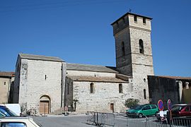 Vue de l'église Saint-Étienne.