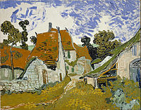 Gade in Auvers-sur-Oise, Vincent Van Gogh, 1890
