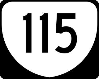 <span class="mw-page-title-main">Virginia State Route 115</span>