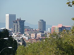 Sullo skyline di Madrid