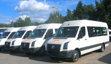 White Volkswagen Crafter vans similar to the one Breivik planted the bomb in