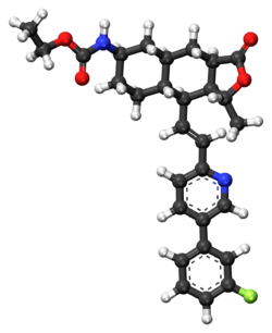 Vorapaxar bola-dan-stick model.png