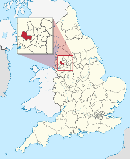 Wigan in England (zoom)