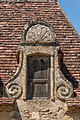 1896) Mansarde, chapelle du château de Beynac, Dordogne. 18 août 2013