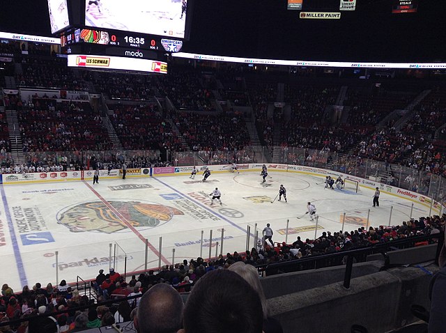 The Winterhawks hosting the Tri-City Americans on January 24, 2016.
