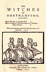 Thumbnail for Northamptonshire witch trials