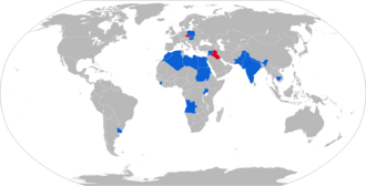 Nutzerstaaten des OT-64 SKOT
