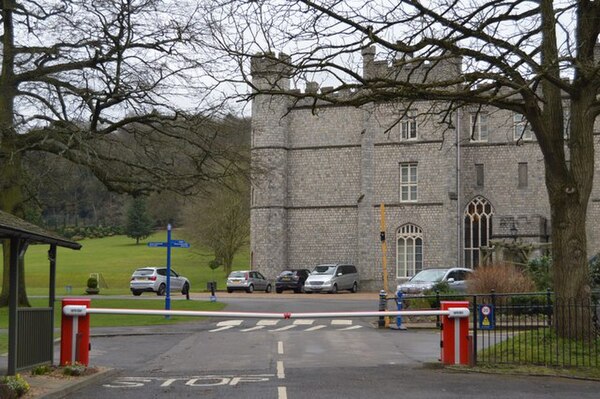 View of the school at the main entrance