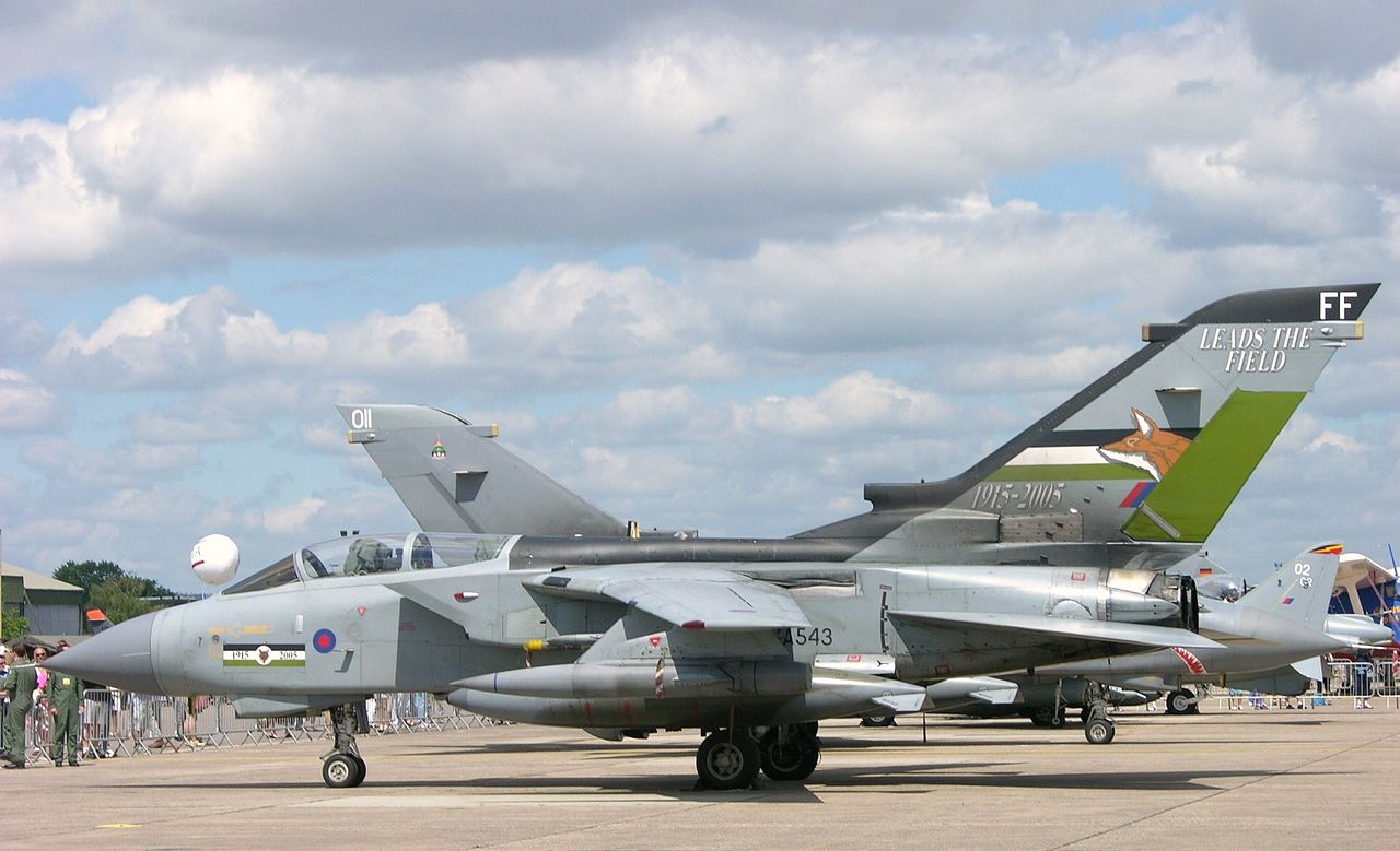RAF 617TH DAMBUSTERS Tornado GR4 PATCH BRITISH NELLIS AFB LAS VEGAS 70 ANNIV WOW
