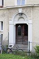 Zollstraße 4; Doppelhausblock mit Nr. 2b, in klassizistischer Tradition, mit Dreiecksgiebel, 1891. This is a picture of the Bavarian Baudenkmal (cultural heritage monument) with the ID D-1-62-000-7753 (Wikidata)