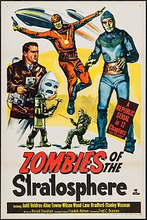 <i>Zombies of the Stratosphere</i> 1952 serial film directed by Fred C. Brannon