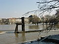 Čeština: Židle na Vltavě English: Monumental chair on the Vltava