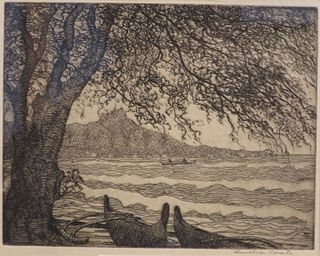 Amelia R. Coats American printmaker known for small etchings