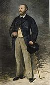 『アントナン・プルーストの肖像』(1870s) （エドゥアール・マネ）